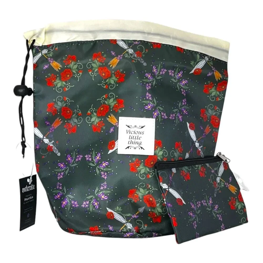 OwlCrate Powerless Toiletry Bag - Lauren Roberts February 2025 YA Box Item